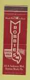 Matchbook Cover - Robbie's Charcoal Burger Daytona Beach FL