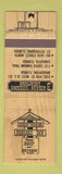 Matchbook Cover - Kissin Cuzzins Pancake Inn St Petersburg Sarasota Bradenton FL