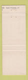 Matchbook Cover - China House Chinese Restaurant Clearwater FL WEAR