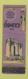 Matchbook Cover - Columbus Hotel Miami FL WORN