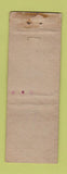 Matchbook Cover - Barrett's Bar Wisconsin Dells WI Hotel Blackhawk WORN