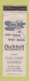 Matchbook Cover - Elmer's Gas Light Lounge Beloit WI WEAR