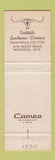 Matchbook Cover - Rohde's Madison WI restaurant