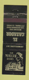 Matchbook Cover - El Cazador Mexican Food girlie Pittsburg CA