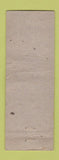Matchbook Cover - Spud Cafe shuffleboard pinup WEAR