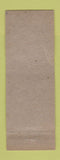 Matchbook Cover - pinup BLANK WORN