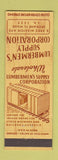 Matchbook Cover - Lumbermen's Supply Corp Spokane WA