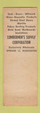 Matchbook Cover - Lumbermen's Supply Corp Spokane WA