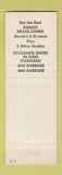 Matchbook Cover - 4th Street Auto Parts Machine Shop Duluth MN pinup