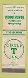 Matchbook Cover - Circle T Inn Ranch Room Ritzville WA