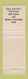 Matchbook Cover - Circle T Inn Ranch Room Ritzville WA