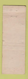 Matchbook Cover - Green's Cigars Barber Shop Cards Seattle WA WORN