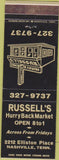Matchbook Cover - Russell's Market Nashville TN