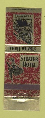 Matchbook Cover - Strater Hotel Durango Colorado girlie