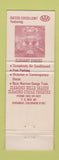 Matchbook Cover - Strater Hotel Durango Colorado girlie