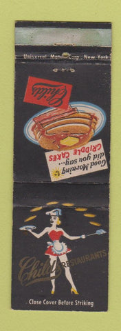 Matchbook Cover - Child's Restaurants girlie WEAR