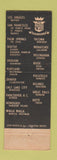 Matchbook Cover - Davenport Hotel Spokane WA The Matador