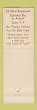 Matchbook Cover - The Sandstone Motel Seattle WA