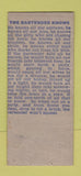 Matchbook Cover - Jose's Place Oakland CA girlie BOBTAIL