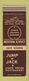 Matchbook Cover - Jump n Jack Chuck Wagon Restaurant Torrance CA