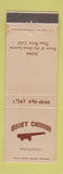 Matchbook Cover - Quiet Cannon Restaurant Dana Point CA