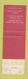 Matchbook Cover - Happy Frenchman La Jolla CA WEAR