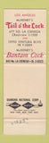 Matchbook Cover - McHenry's Colonial House Oxnard CA
