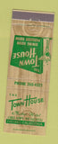 Matchbook Cover - The Town House Motor Hotel Fresno CA