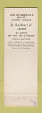 Matchbook Cover - Village Inn Carmel by the Sea CA WEAR