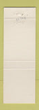 Matchbook Cover - Villa d Este Restaurant Studio City CA Italian