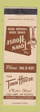Matchbook Cover - The Town House Motor Hotel Fresno CA