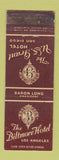 Matchbook Cover - US Grant Hotel San Diego Biltmore Los Angeles CA WORN