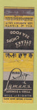 Matchbook Cover - Lyman's Lounge Grill Los Angeles CA Lion Canada 1929 WORN
