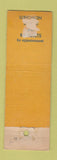 Matchbook Cover - Bee Carson Los Angeles CA Restaurant