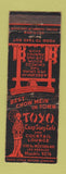 Matchbook Cover - Toyo Chop Suey Chinese Los Angeles CA WORN