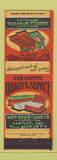 Matchbook Cover - West Dover Candy Company Hartley DE