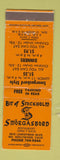 Matchbook Cover - Bit of Stockholm Smorgasbord North Hollywood CA WEAR