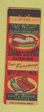 Matchbook Cover - West Dover Candy Company Hartley DE