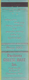Matchbook Cover - Owatonna Cheese Mart MN WEAR