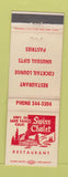 Matchbook Cover - Swiss Chalet Lake Tahoe CA restaurant