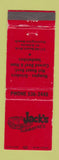Matchbook Cover - Jack's Submarine Sandwiches Huntington Beach CA WEAR
