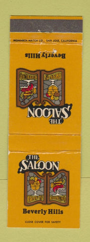 Matchbook Cover - The Saloon Beverly Hills CA