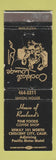 Matchbook Cover - House of Rowland's Restaurant Crescent City CA WEAR