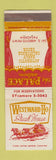 Matchbook Cover - Westward Ho Steak House Pasadena CA