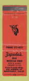 Matchbook Cover - Zepeda's Mexican Food Monterey CA WEAR