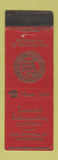 Matchbook Cover - Terminal Refrigerating Los Angeles CA WEAR