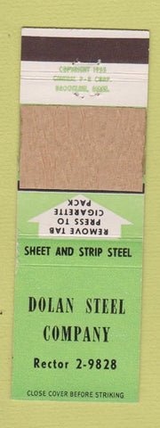 Matchbook Cover - Dolan Steel Bridgeport CT