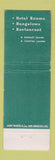 Matchbook Cover - Greenbrier Inn Garden Grove CA