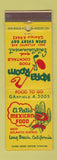Matchbook Cover - El Patio Mexican Restaurant Long Beach CA cactus