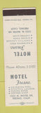 Matchbook Cover - Motel Fresno CA